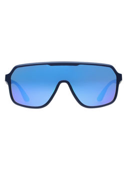 Tommy Hilfiger - Men Blue Lens Navy Blue Mask Sunglasses (TH1601) (131)