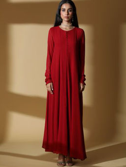 Zeefaa - Classic Red Gown