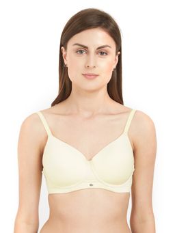 SOIE - Women's Full-Extreme Coverage Padded Non-Wired Bra-Beige