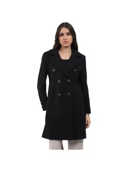 Monte Carlo - Women Black Full Sleeve Coat