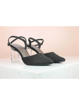 Inc.5 - Black Solid Heels