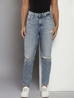 Calvin Klein - Women Blue Mid Rise Skinny Jeans