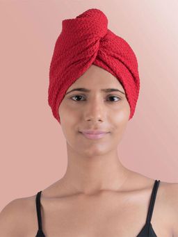 MYTRIDENT - Urban Comfort Headwrap, Standard Size, Tango Red