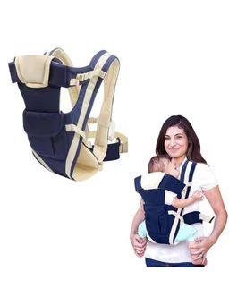 Safe-O-Kid - 4 in 1 Position Baby Carrier Front Inward Facing Soft & Comfortable - Blue (0-36 Months)