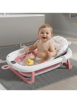Safe-O-Kid - Baby Bath Tub - Pink (0-36 Months)