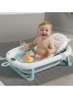 Safe-O-Kid - Baby Bath Tub - Blue (0-36 Months)