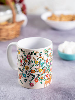 KOLOROBIA - Madhubani Art Inspired Classic Mug