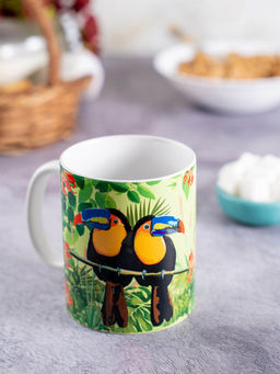 KOLOROBIA - Tropical Rain Forest World Toucan Inspired Classic Mug