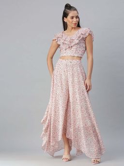 SHOWOFFFF - Women Multi-Color Printed Co-Ord (Set of 2)