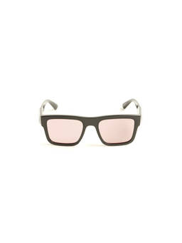 Opium Eyewear - Black Plastic Full Rim Sunglasses for Men (52)
