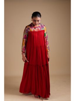 THETAA - Hand Embroidered Gown
