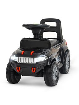 BAYBEE - Black Baby Ride On Car for Kids, Push Ride On Toy Jeep