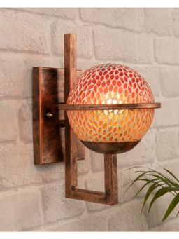 Homesake - Rustic Wall Light Fixtures Copper Red Drop