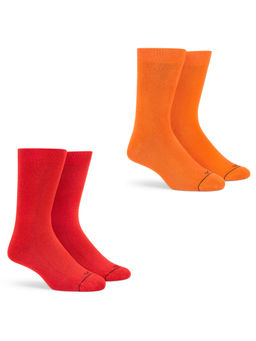 Dynamocks - Men & Women Bamboo Crew Length Socks (Pack of 2)