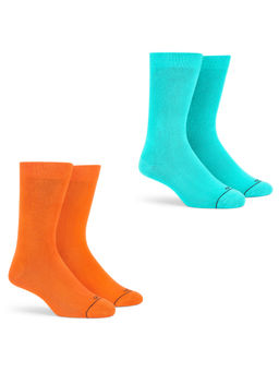 Dynamocks - Men & Women Bamboo Crew Length Socks (Pack of 2)