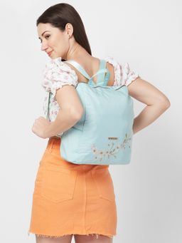 Caprese - Women Light Blue Sierra Mimi Backpack (L)