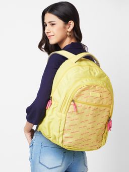 Caprese - Women Yellow Zoe Fashion Backpack (L)