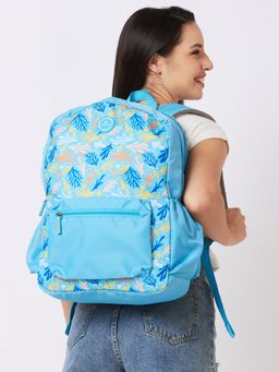 Caprese - Women Light Blue Xenia Backpack (XL)
