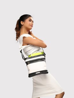 Caprese - Women White Marciano Sling Bag (M)