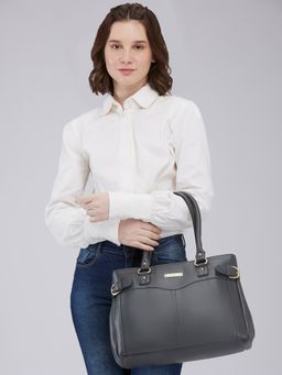 Caprese - Women Grey Dalia Handbag (M)