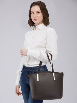 Caprese - Women Dark Brown Viola Handbag (M)