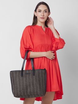 Caprese - Women Dark Brown Evana Tote Bag (M)