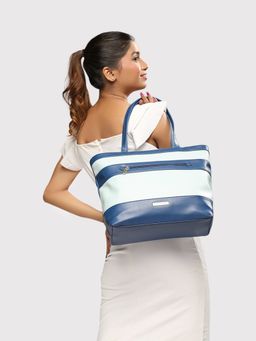 Caprese - Women Light Blue Marciano Tote Bag (M)
