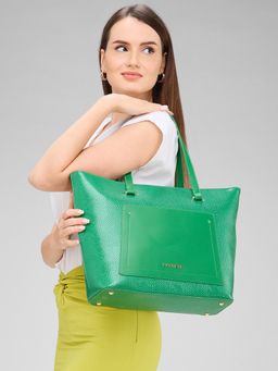 Caprese - Women Green Roima Tote Bag (L)