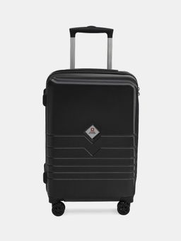 Swiss Military - Unisex Arctic Hard 8 Wheel Spinner Trolley Bag - Black
