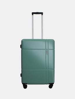 Swiss Military - Unisex Dash Hard 8 Wheel Spinner Trolley Bag - Green