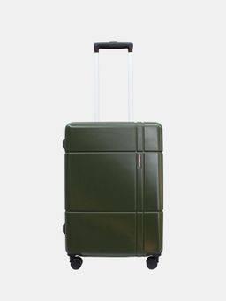Swiss Military - Unisex Dash Hard 8 Wheel Spinner Trolley Bag - Olive