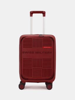 Swiss Military - Unisex Spectra Hard 8 Wheel Spinner Trolley Bag - Purple