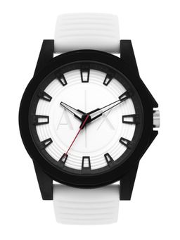 ARMANI EXCHANGE - White Strap Casual Watch AX2523