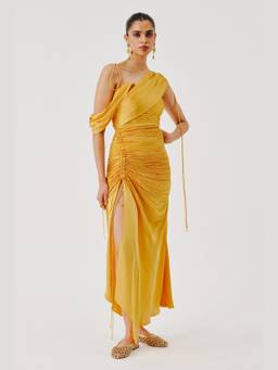 AROKA - Yellow Ray Dress