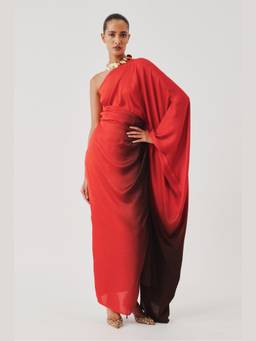 AROKA - Red Burning Crimson Dress