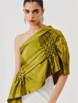 AROKA - Olive Pisa Top