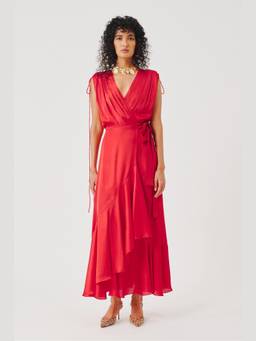 AROKA - Red Rumba Dress
