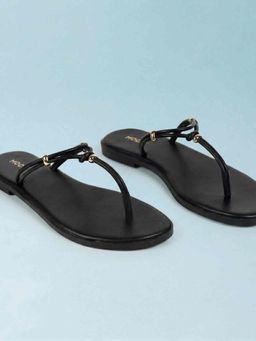 Mochi - Women Black Casual Flats