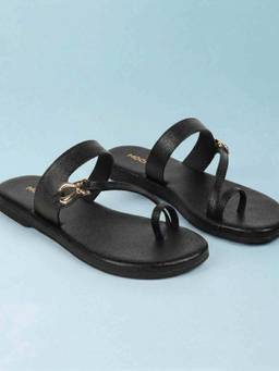 Mochi - Women Black Casual Flats