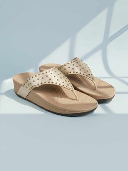 Mochi - Women Gold Casual Sandals