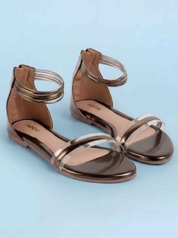 Mochi - Women Bronze sandals