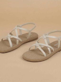 Metro - Women Off White Sandals