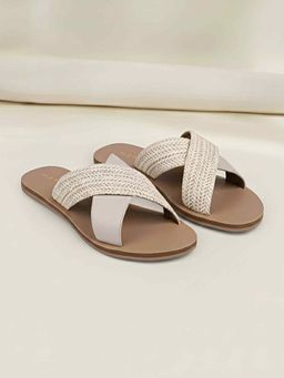 Metro - Women Beige Flats