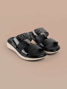 Metro - Women Black Sandals