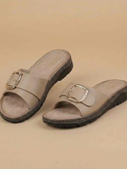 Metro - Women Beige Sandals