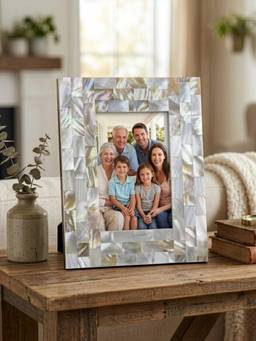 The Better Home - Mother Of Pearl Photo Frame 5X7 Inch