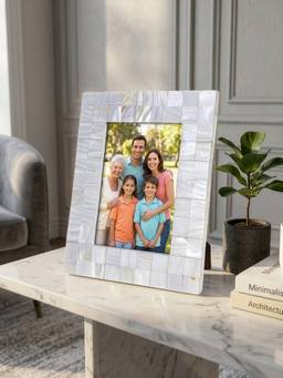 The Better Home - Mother Of Pearl Photo Frame 5X7 Inch