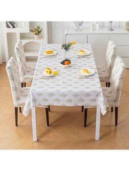 House of Quirk - Dining Table Cloth Dust Kitchen Decor 1 Table Cover + 4 Chair Cover- Gulbahar