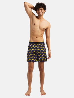 Bummer - Multi-Color Printed Micro Modal Boxer Shorts for Men