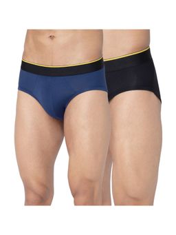 Bummer - Multi-Color Mens Printed Micro Modal Briefs Underwear (Pack of 2)